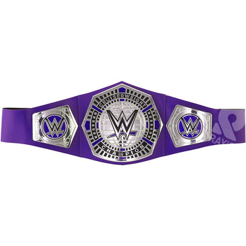 WWE Cruiserweight Championship Replica Title Belt (Purple Leather Strap)