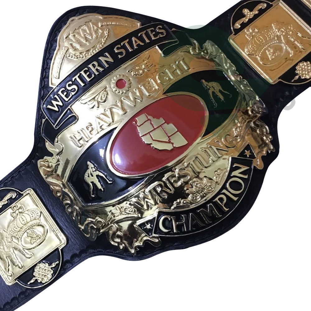 WESTERN States Wrestling Champion Belt