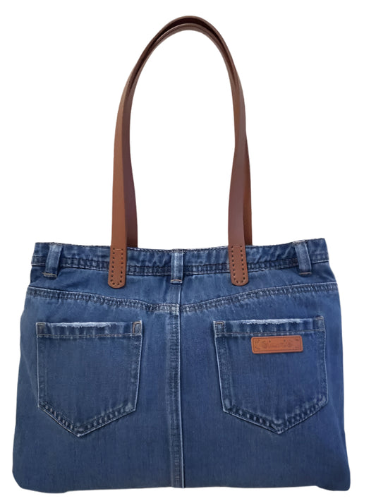 Denim Tote Bag