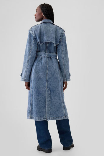 Denim Long Jackets , Stay Stylish, Stay Covered 