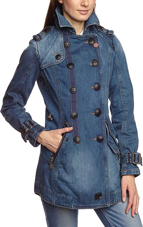 Denim Long Jackets , Stay Stylish, Stay Covered "