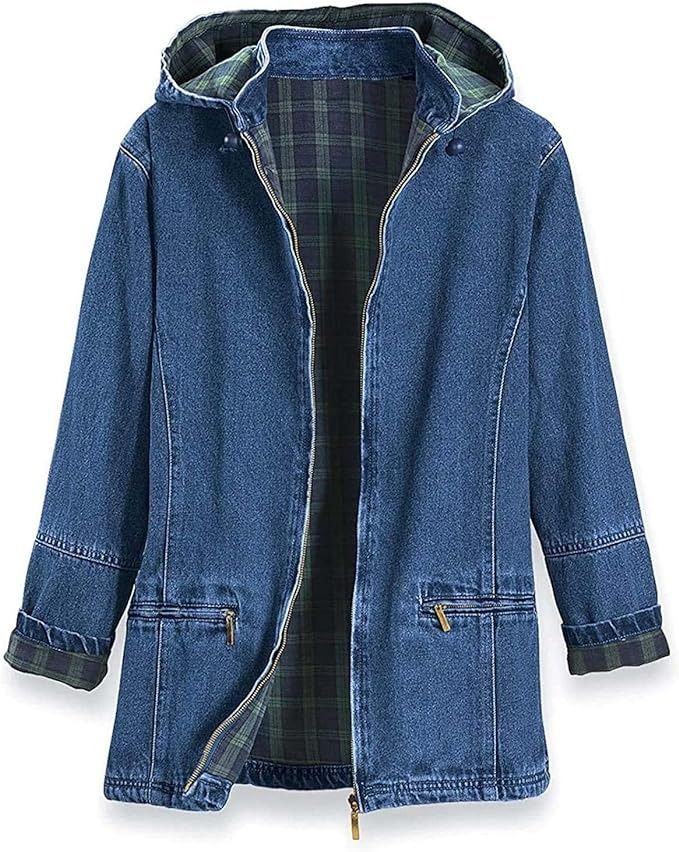 "Denim Long Jackets – A Statement in Every Step"