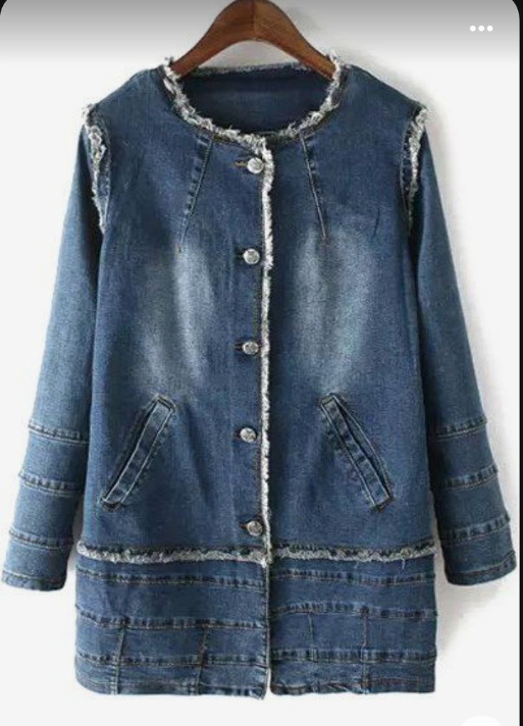 "Denim Long Jackets – A Statement in Every Step"