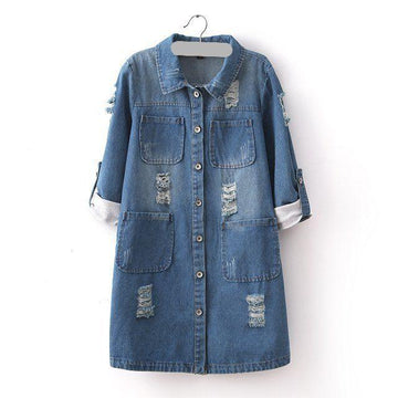 Denim with a Twist – The Long Jacket Trend"