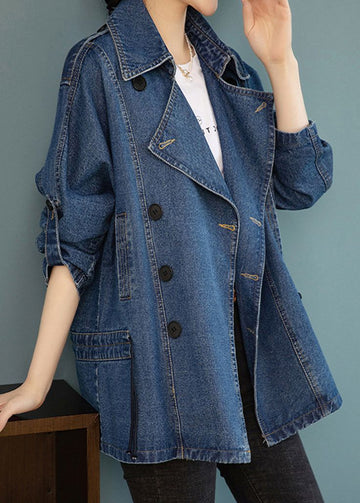 "Denim Long Jackets – A Statement in Every Step"