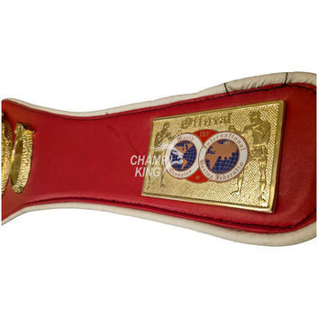 Boxing Championship Belt with leather strap
