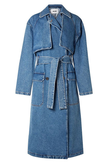 "Denim Long Jackets – A Statement in Every Step"