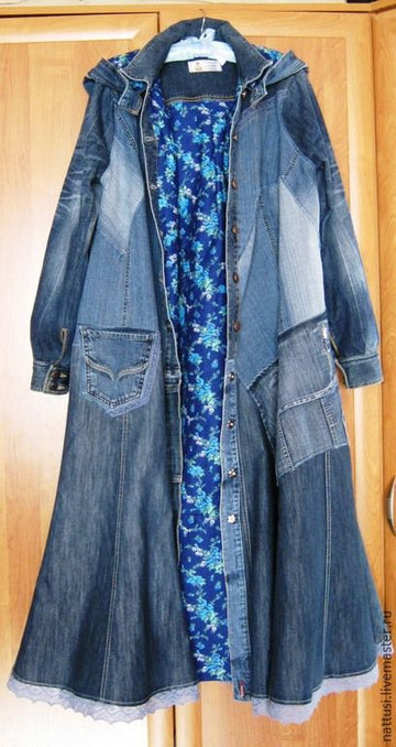 "Denim Long Jackets – A Statement in Every Step"