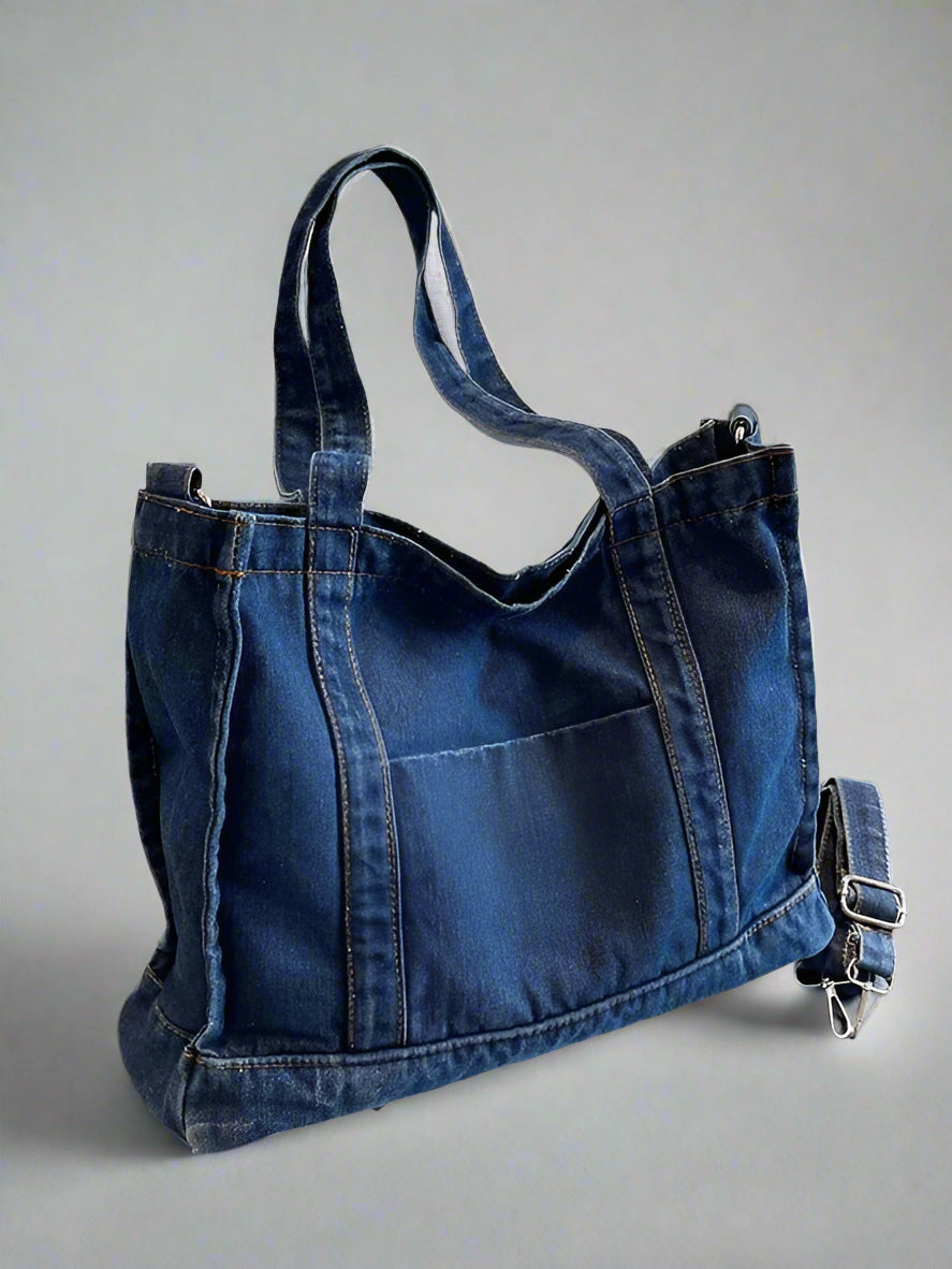 Denim Tote Bag