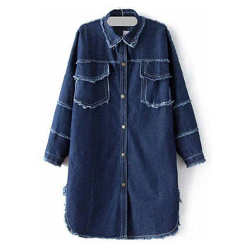 Denim with a Twist – The Long Jacket Trend