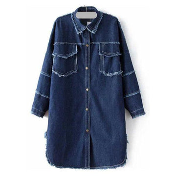 Denim with a Twist – The Long Jacket Trend"