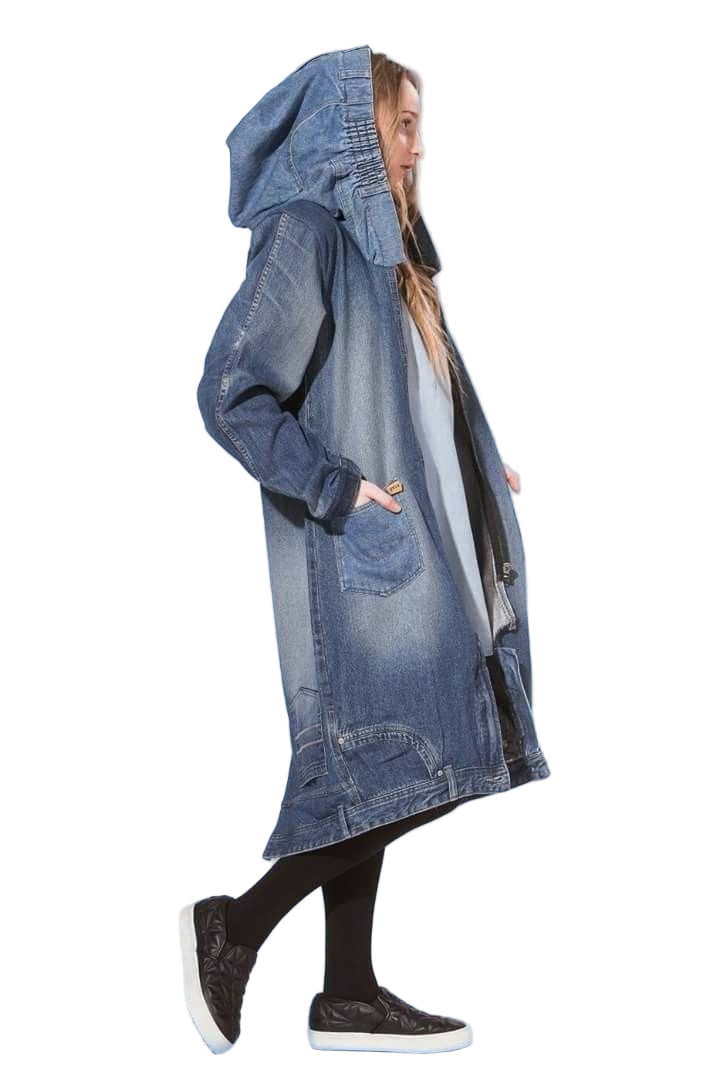 Denim with a Twist – The Long Jacket Trend"