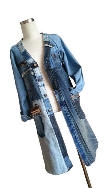 Denim with a Twist – The Long Jacket Trend"