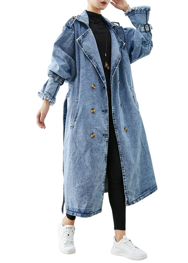 Denim with a Twist – The Long Jacket Trend"