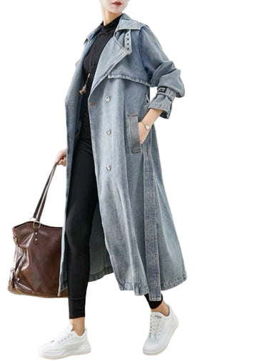 Denim with a Twist – The Long Jacket Trend"