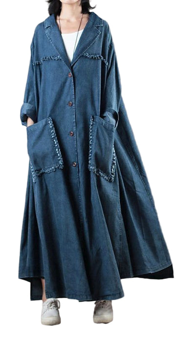 Denim with a Twist – The Long Jacket Trend"