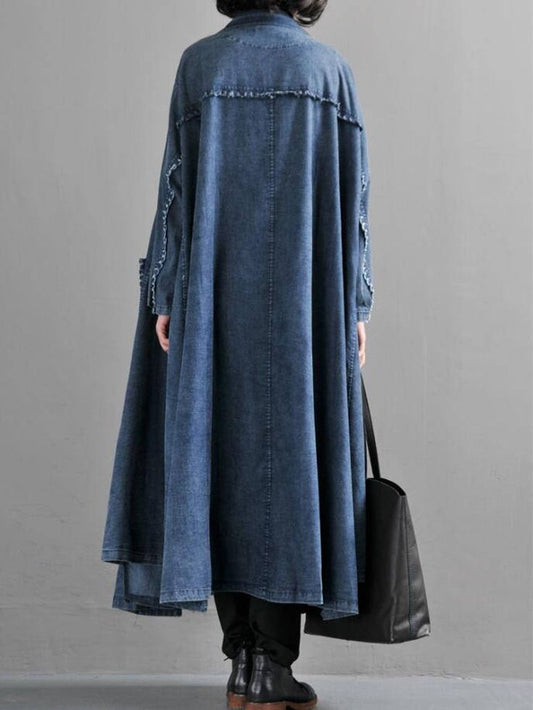 Denim with a Twist – The Long Jacket Trend