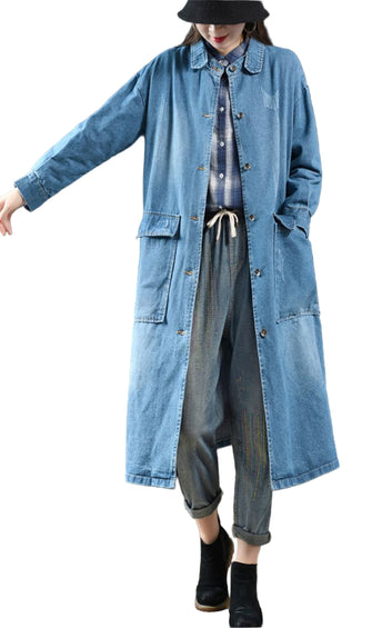 Denim with a Twist – The Long Jacket Trend