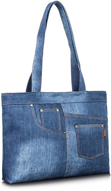 Denim Tote Bag