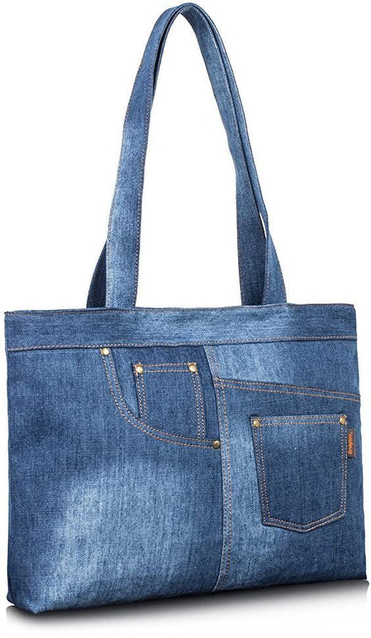 Denim Tote Bag