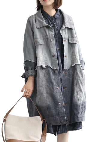 Denim with a Twist – The Long Jacket Trend