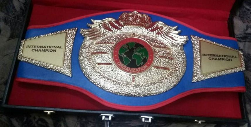 UBO Boxing Champion Belt