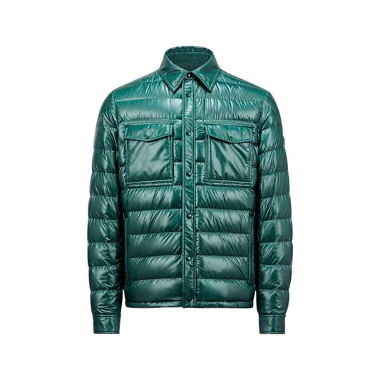 Puffer Shirt Jacket