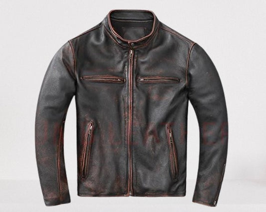 VINTAGE LEATHER JACKET