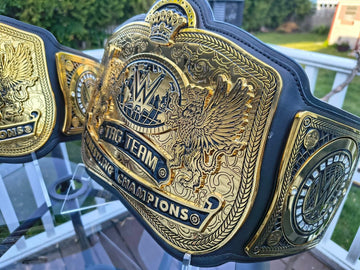 Wrestling championship Belt with leather strap