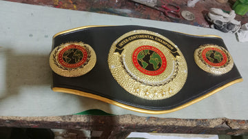 Customized Championship Belt with leather strap