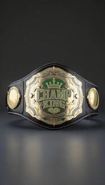 Customized Championship Belt with leather strap