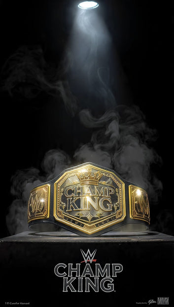 Customized Championship Belt with leather strap