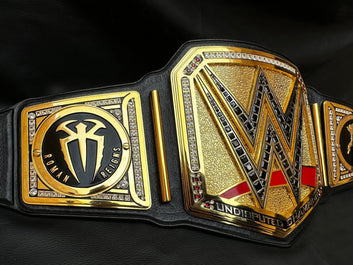 NEW UNDISPUTED CHAMPIONSHIP UNIVERSAL REPLICA BELT 6MM Zinc ADULT SIZE