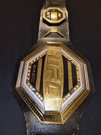 UFC championship Belt with leather strap