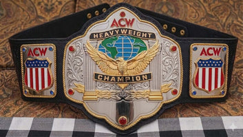 Customized Championship Belt with leather strap