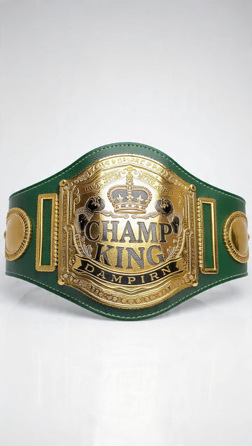 Customized Championship Belt with leather strap