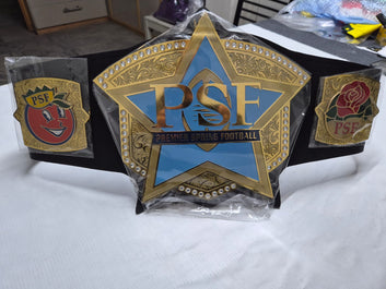 Customized Championship Belt with leather strap