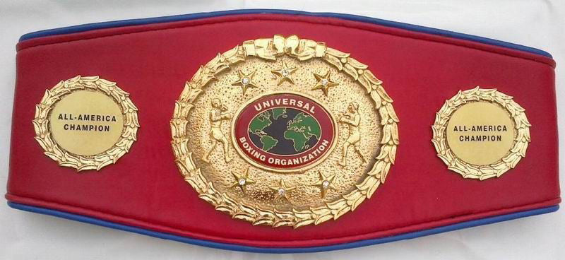 UBO Boxing Champion Belt